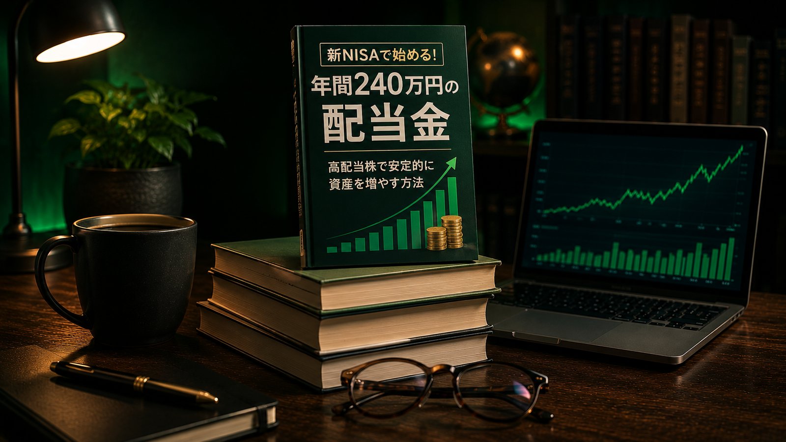 配当太郎『新NISAで始める！年間240万円の配当金』レビュー｜増配という「第3のエンジン」が設計を変える