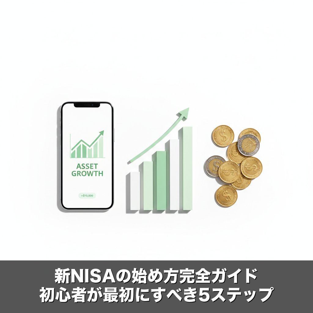 新NISAの始め方完全ガイド｜初心者が最初にすべき5ステップ