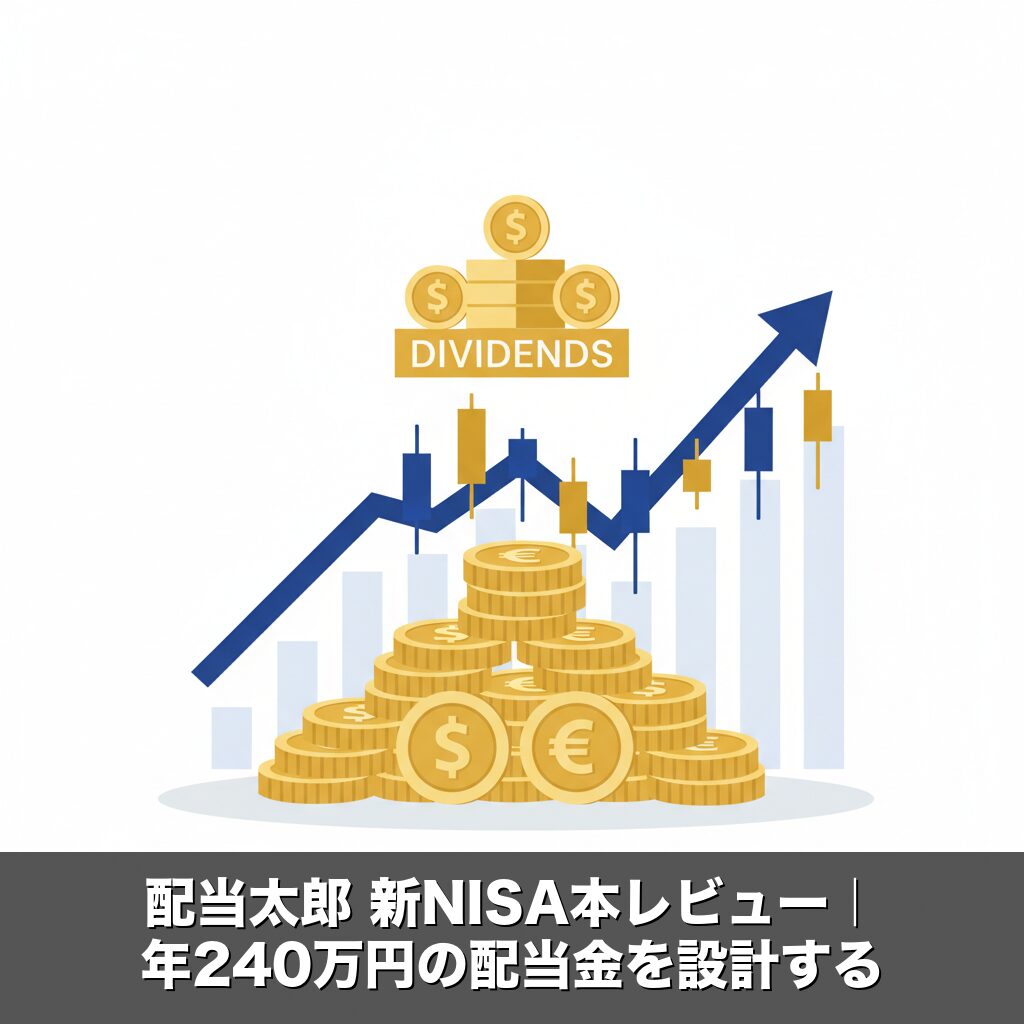 配当太郎『新NISAで始める！年間240万円の配当金』<br>レビュー｜増配という“第3のエンジン”が設計を変える